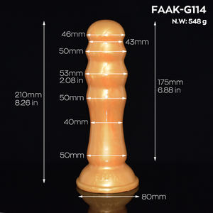 FAAK fantasia Dildo Silicone realistici giocattoli sessuali Dildo a forma di animali e piante di fantasia di colore del prodotto sessuale Customaztion - Product Image 6