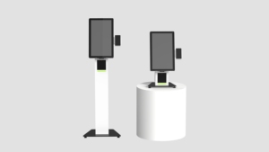 Đôi màn hình cảm ứng 21.5 15.6 inch thanh toán kiosk tự đặt hàng kiosk Màn hình kép tự dịch vụ Totem - Product Image 6