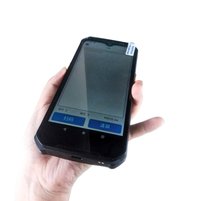 HiDON Hot Selling Factory 6.2Inch PDAs Handheld Computer Rugged Phone with NFC 2D Barcode Scanner Mobile Computer for Logistics