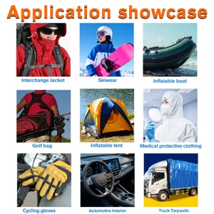 Accessoire automobile, de <span class=keywords><strong>bateau</strong></span> et de pêche en tissu laminé Hypalon résistant aux rayures, double usage, couleur personnalisable - Product Image 6