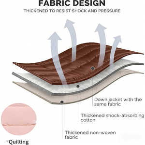 Милая объемная косметичка для женщин, большая портативная водонепроницаемая сумка для туалетных принадлежностей, дорожный органайзер для макияжа с ручкой - Product Image 4