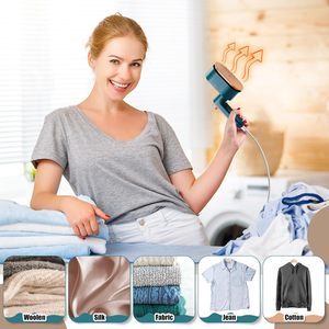 Plancha de Vapor Giratoria Portátil, Generador de Vapor Doble Húmedo y Seco, Vaporizador de Ropa Portátil para el Hogar y Viajes - Product Image 6