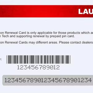 Full System Vehicle Software Update Renewal Pin Card Launch X431 Gasoline & Diesel 12/24v <b>Scanner</b> 1 Years Renewal - Product Image 3