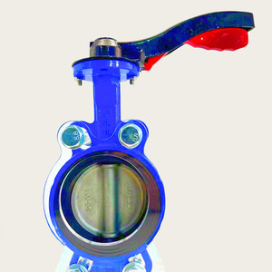 D71X-16Q Nhà máy cung cấp trực tiếp hướng dẫn sử dụng mềm niêm phong van chuyển đổi xử lý Wafer loại bướm van PTFE sắt dễ uốn Chất lượng cao - Product Image 4