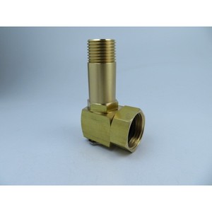 Brass Garden Hose Adapter Threaded 90 Degree Elbow Connector For Hose Reel Parts - Product Image 3