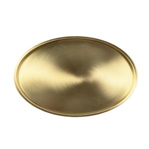 Posavasos redondos de latón macizo: protección antideslizante para bebidas de alta calidad para recubridores redondos de bares y pubs - Product Image 5