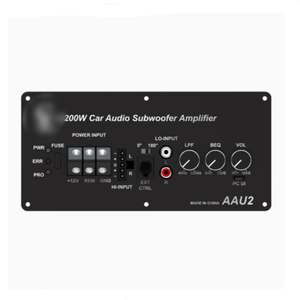Modificación de audio ultrafina para coche DSP sintonización de ordenador de nivel alto y <span class=keywords><strong>bajo</strong></span> AAU2 200W coche Clase <span class=keywords><strong>D</strong></span> amplificador de alta potencia - Product Image 5