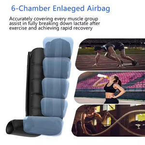 Meilleur prix pour pompe à compression pneumatique pour l'œdème lymphatique et la thrombose veineuse profonde, manchon de compression pour pieds et jambes, masseur pour pieds - Product Image 5