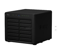 DS2422+ 12Bay Tower NAS AMD Ryzen V1500B Penyimpanan Jaringan SMB