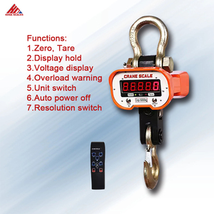 Hot Bán 1ton <span class=keywords><strong>Crane</strong></span> Trọng Lượng Quy Mô 300Kg Treo 5ton Điện Tử Kỹ Thuật Số <span class=keywords><strong>Crane</strong></span> Quy Mô Nhà Máy Giá Tại Trung Quốc - Product Image 3
