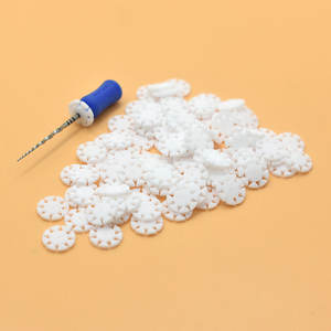 เครื่องมือผ่าตัดทางทันตกรรม แหวนซิลิโคน 8 แฉก ทนความร้อนสูง สำหรับขยายรากฟัน พร้อมแผ่นนับเข็ม - Product Image 4