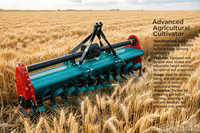 Cultivateur rotatif agricole de haute qualité 40-60 kW série 1GQL, robuste, pour utilisation avec prise de force de tracteur, avec garantie d'un an