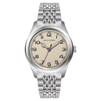Specht & Sohne – montre-bracelet ultra-fine en acier inoxydable pour hommes, 38MM, mouvement japonais VH31, cristal saphir, étanche à 100M, nouvelle collection
