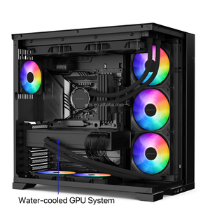 เวิร์กสเตชันการ์ดจอระบายความร้อนด้วยน้ำ R9 9950X+192G D5+RTX4090 48G * 1 หรือ 2 พร้อมคอมพิวเตอร์โฮสต์ 1T สำหรับ AI RTX4090-48G ในตัว - Product Image 2