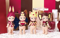 Vente en gros de boîtes mystères Sonny Angel Valentine 2020, série de 4 boîtes en métal, coffret cadeau scellé, figurines miniatures en chocolat Kawaii rares
