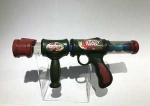 2人用セットソフトフォームボールガンポッパーおもちゃ子供用シューティングゲームフォームエアソフトプラスチックガン - Product Image 2