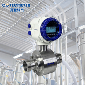 Kỹ thuật số kẹp thép không gỉ trên dn300 lỏng 2000 mét điện từ đo lưu lượng cho nước thải - Product Image 4