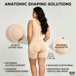 Corset de compression abdominale haute compression, étapes 1 et 2, pour femmes colombiennes, vente en gros, post-chirurgie - Product Image 3