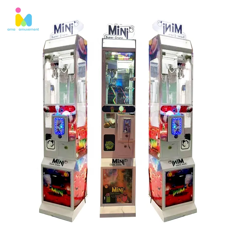 High Quality Claw Machine Game Mini Claw Machine Amuse Game mini Claw Machine With Bill Acceptor For Sale