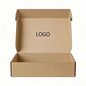 Wholesale Customizable Brown Kraft Corrugated Mailer <b>Box</b> Eco-friendly Ideal for <b>Shipping</b> & Cosmetic Packaging - Product Image 1