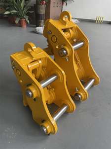 הידראולי כפול נעילה מהיר צינור coupler הטיה rotator rotator עבור 20-30 מחפרים - Product Image 5