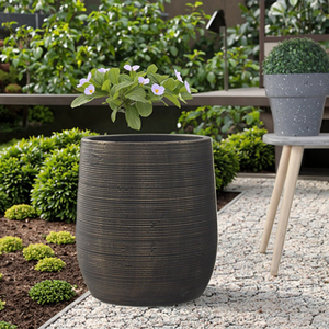 Vase à <span class=keywords><strong>fleurs</strong></span> vintage minimaliste écologique, grand modèle, pour la maison et le jardin, kit <span class=keywords><strong>de</strong></span> jardinières décoratives <span class=keywords><strong>en</strong></span> plastique avec trou <span class=keywords><strong>de</strong></span> drainage, pot <span class=keywords><strong>de</strong></span> <span class=keywords><strong>fleurs</strong></span> - Product Image 3