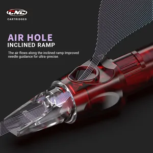 プライベートレーベル タトゥーマシン用カートリッジニードル メンブレン付き ディスポーザブル滅菌済みタトゥーニードルカートリッジ - Product Image 4