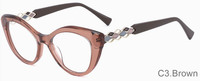 Lunettes optiques pour femmes avec monture en acétate solide, laminées en polygone multicolore
