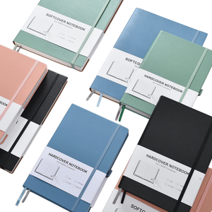 Wholesale Custom Logo Luxury Journal Classmate Hardcover Custom Paper <b>A5</b> Cute PU Leather Notebook for School - Product Image 1