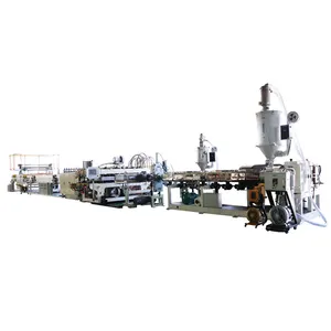 Plastic Multi Wall Polycarbonate Production Line PC Hollow Sheet Extruder