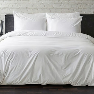 Juego de sábanas de algodón bordado sólido de alta calidad de 4 piezas o se pueden personalizar juegos de edredón ropa de cama de lujo - Product Image 1