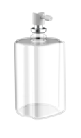 Distributeur automatique de désodorisant à piles Fonction de pulvérisation pratique Canette rechargeable pour diffuseur d'arômes de toilettes d'hôtel
