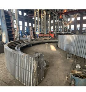 OEM rotatorio gran horno de engranajes de forja de aleación de acero Spur circunferencia engranaje segmentado engranaje de anillo grande - Product Image 2