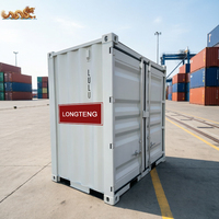 Mini conteneur de stockage portable de 5 pieds en acier Corten, économique, pour marchandises sèches, à vendre