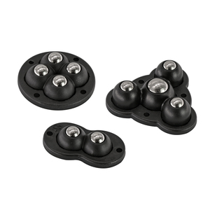 ล้อเลื่อนแบบฝัง ล้อหมุนสแตนเลสทนทาน ล้อเฟอร์นิเจอร์พลาสติกแบบหมุนได้ - Product Image 4