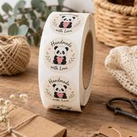 Etichette Adesive in Vinile Stampate su Misura, Adesivi con Codice a Barre Personalizzati, Decalcomanie con Logo Personalizzato Stampabili a Getto d'Inchiostro