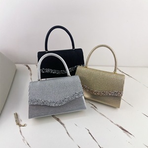 New Polyester Rhinestone Diamond-encrusted Evening Party Women's <b>Clutch</b> Bag Tanjing - Product Image 1