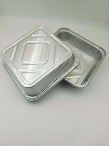 Paquete de 20 Moldes Cuadrados de Aluminio de 9x9 Pulgadas para Venta al por Menor - Product Image 6