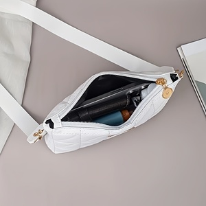 <span class=keywords><strong>Borsa</strong></span> a <span class=keywords><strong>Tracolla</strong></span> da Donna in <span class=keywords><strong>Pelle</strong></span> PU con Cinturino Regolabile e Chiusura a Cerniera - Product Image 4