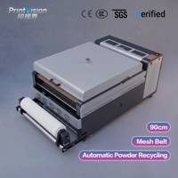 Machine de séchage et de secouage automatique de poudre DTF PrintVision 36'' (90 cm) avec courroie à vide et aspiration d'air