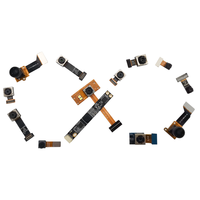 5MP Fixed 35 sabit odak Ff Mipi Pcb kartı geniş açı Ip plaka tanıma kamera devre kartı modülü 38*38