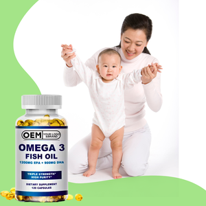 OEM/ODM рыбий жир омега-3 софтгели капсулы с EPA <span class=keywords><strong>DHA</strong></span> дополняют поддержку здоровья сердца мозга для взрослых-не для беременных женщин - Product Image 5