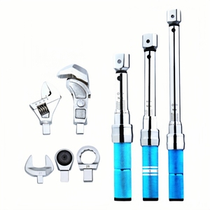 Clé dynamométrique industrielle 3/8 pouce 5-60 Nm avec tête carrée 9*12 interchangeable, clé à cliquet réglable à couple préréglé de 1-6 Nm - Product Image 4