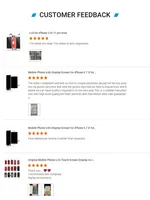 Écrans LCD pour téléphones mobiles OEM pour Samsung Galaxy S6 S7 S8 S9 S10 S20