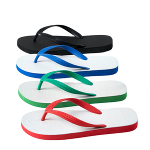 Bosirui calidad gran oferta mujeres verano <span class=keywords><strong>playa</strong></span> chanclas logotipo personalizado goma plana chanclas verano chanclas con zapatilla unisex - Product Image 1