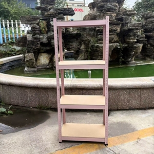 מדפי אחסון כבדים בעלי 5 שכבות מתכווננות מפלדה נגד חלודה לשימוש ביתי - Product Image 6