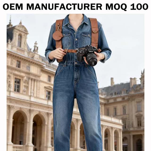 MOQ 100pcs OEM Durable Microfiber Leather Harness Camera Strap Professional Dual Camera Support System for DSLR/SLR