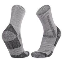 Chaussettes d'Hiver Épaisses de Sport à Coussin Mérinos Personnalisées, Meilleure Vente, Crew, pour Homme, Athlétiques, en Bouclette, Chaudes pour le Ski et la Randonnée en Extérieur