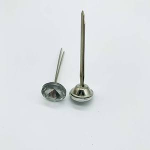 Économie de prix de quincaillerie de meubles <span class=keywords><strong>Bouton</strong></span> de tapisserie d'ameublement en cristal Fleur <span class=keywords><strong>Bouton</strong></span> de clou en cristal pour meubles - Product Image 3