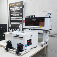 Rilis baru TY300S DTF Roll-to-Roll pencetak otomatis 600mm cetak pada Label kartu untuk kustom pola Transfer panas